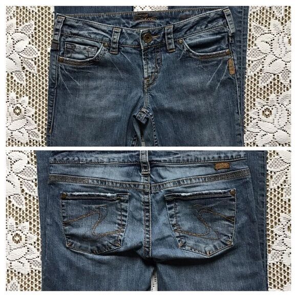 Silver Jeans Santorini Low Rise Cropped Capri - Picture 6 of 8